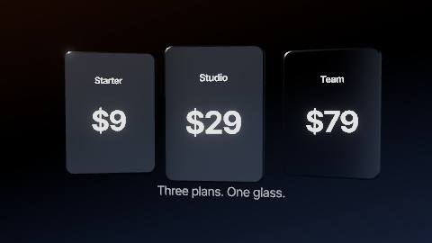 Glass cards