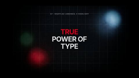 Typography motion kit