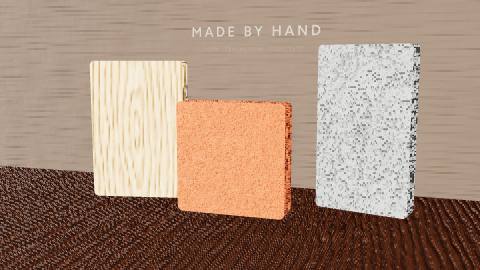 Wood and clay