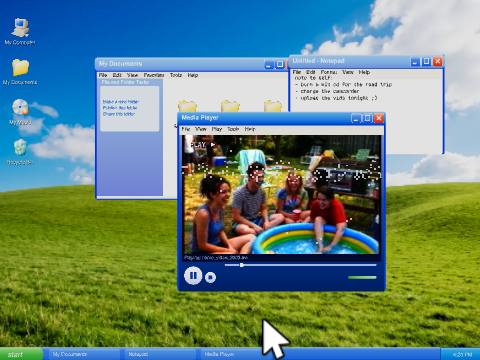 Y2K desktop
